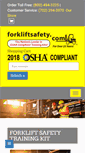 Mobile Screenshot of forkliftsafety.com